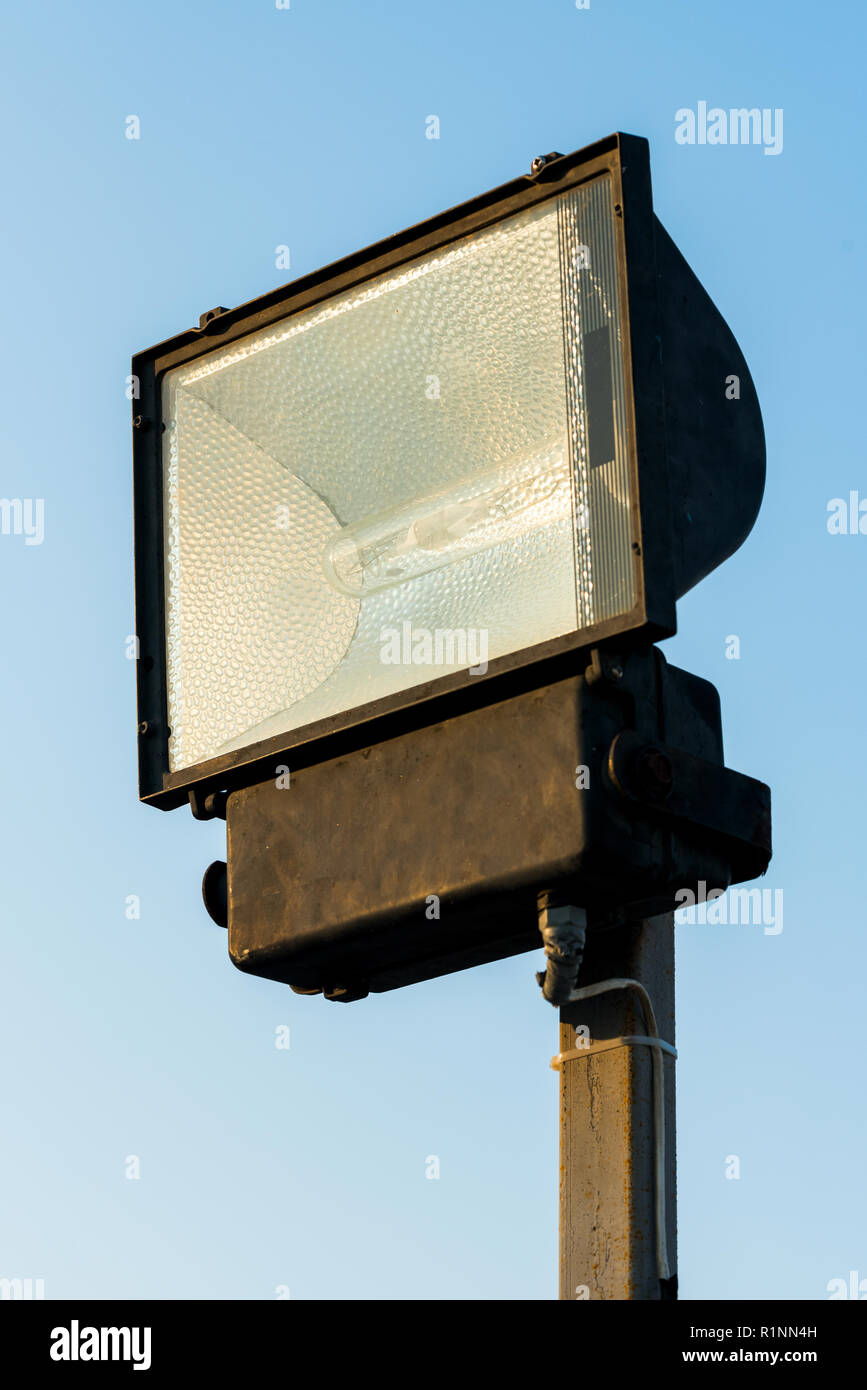 all-weather halogen street lamp Stock Photo - Alamy