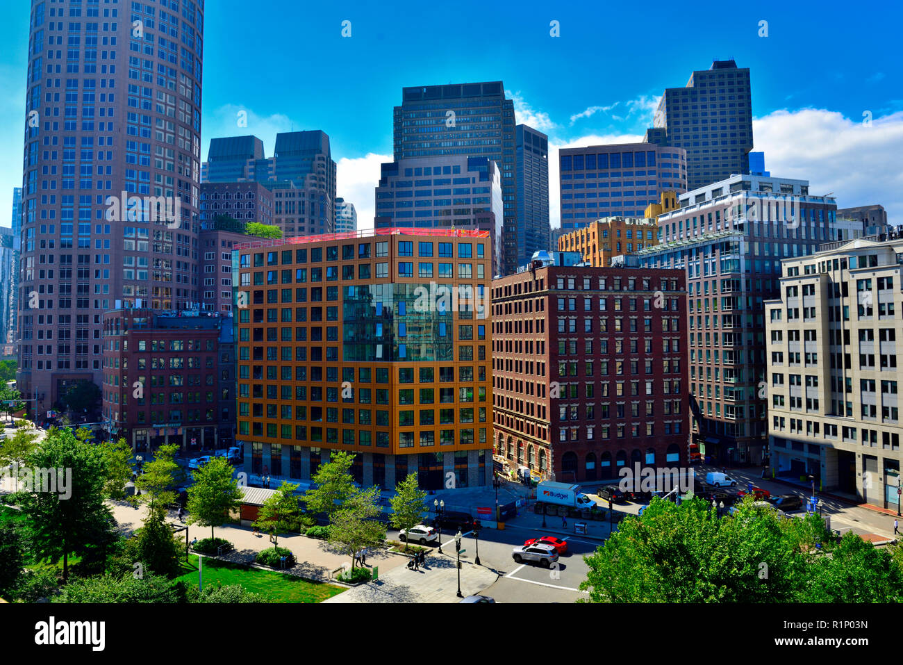 Centre street boston hi-res stock photography and images - Alamy