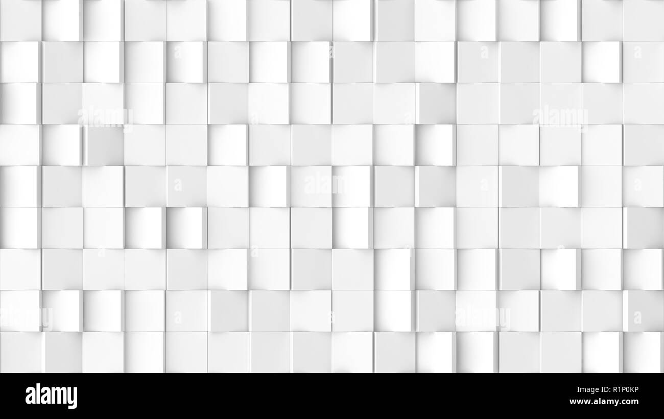 3d rendered texture of rotating tiles on a white background Stock Photo ...