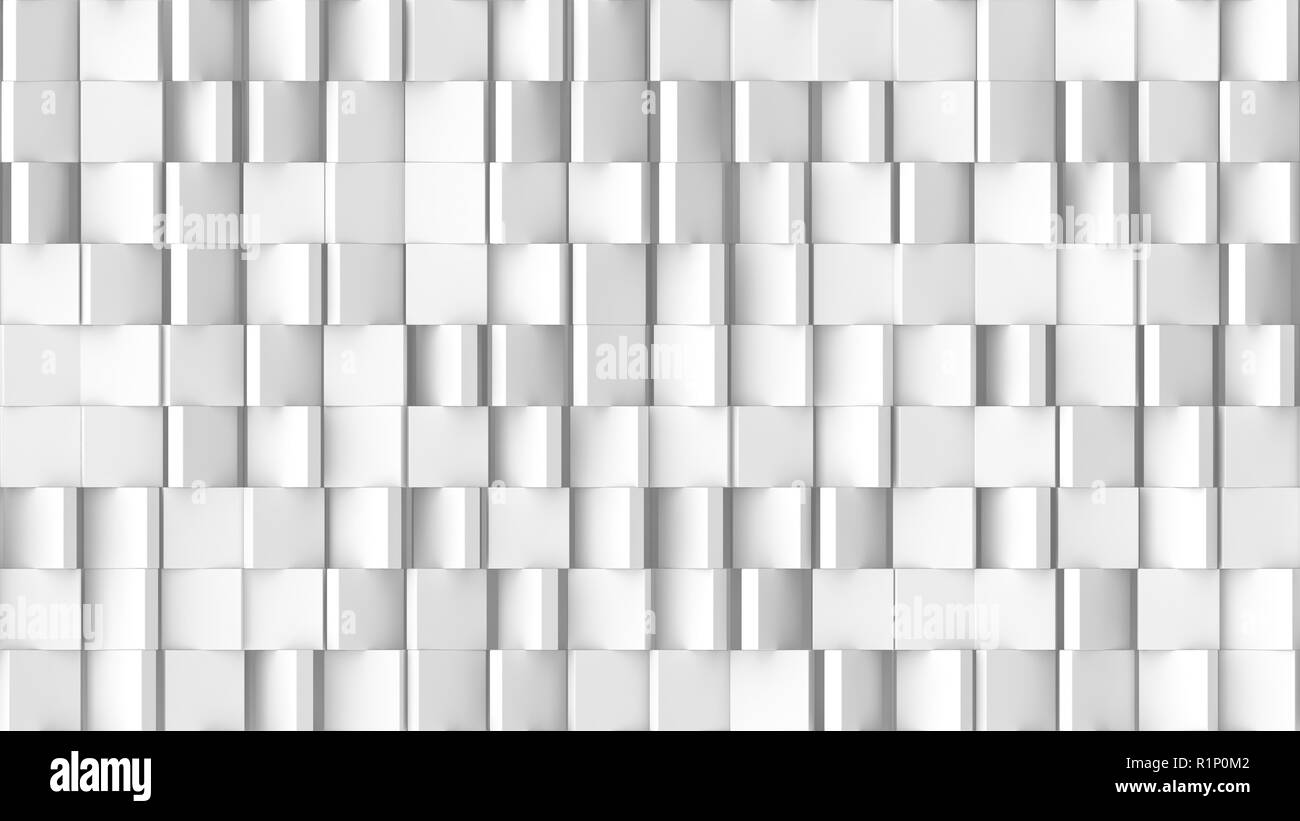 3d rendered texture of rotating tiles on a white background Stock Photo ...