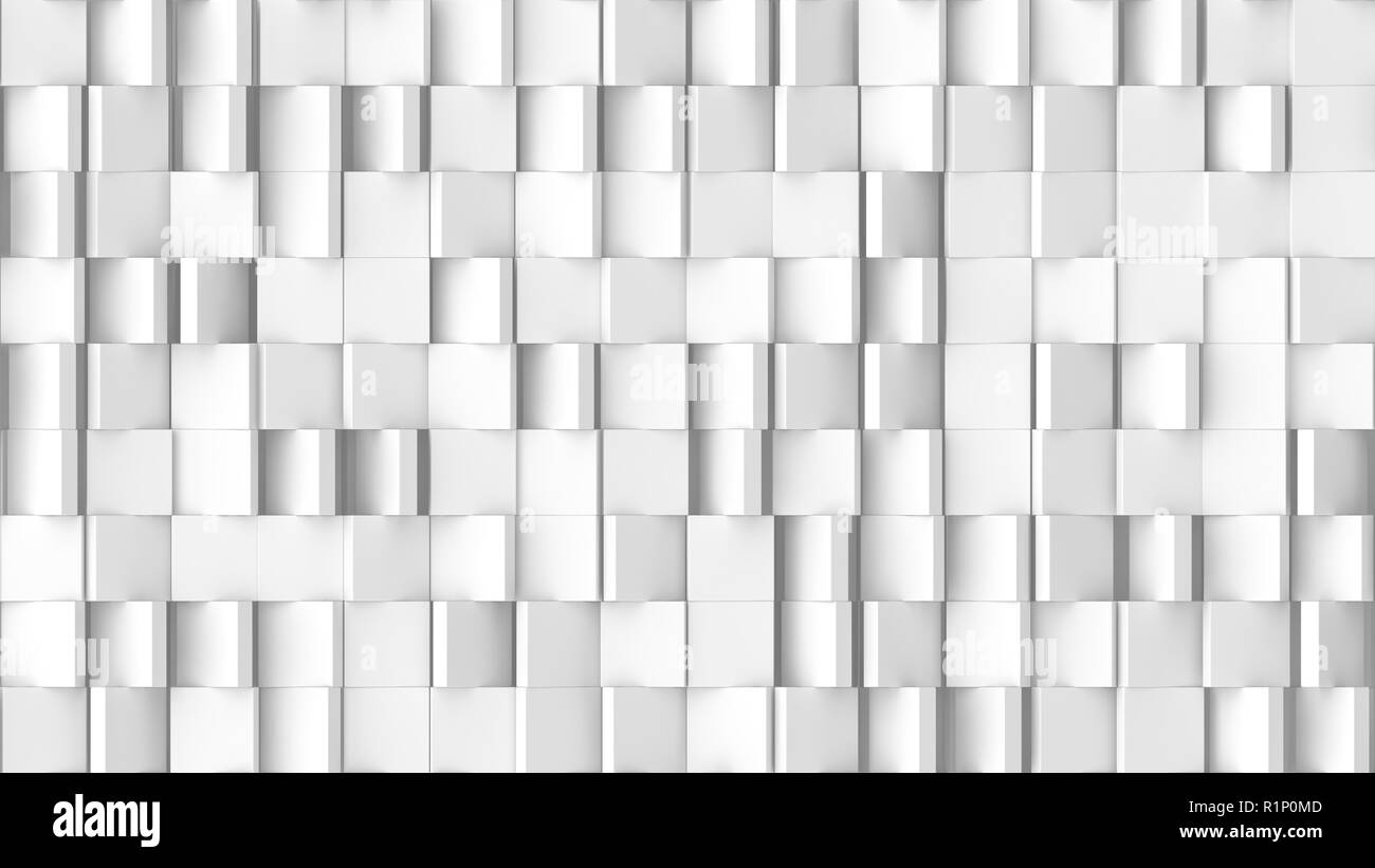 3d rendered texture of rotating tiles on a white background Stock Photo ...