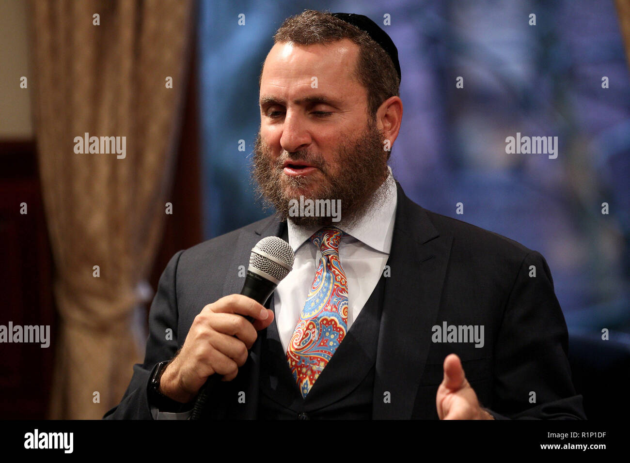 NEW YORK, NEW YORK - MARCH 14: Rabbi Shmuley Boteach in Conversation