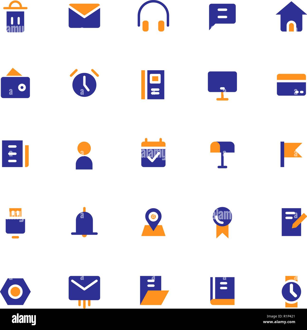 Solid user icon Stock Vector Images - Alamy