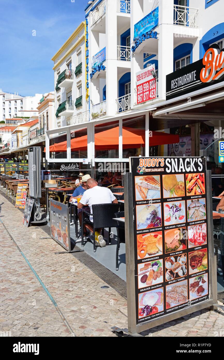 Outdoor cafe albufeira hires stock photography and images Alamy