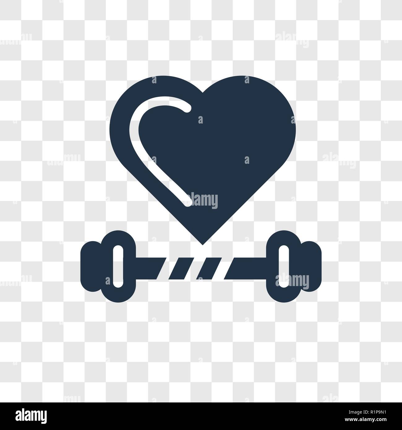 Exercise vector icon isolated on transparent background, Exercise ...