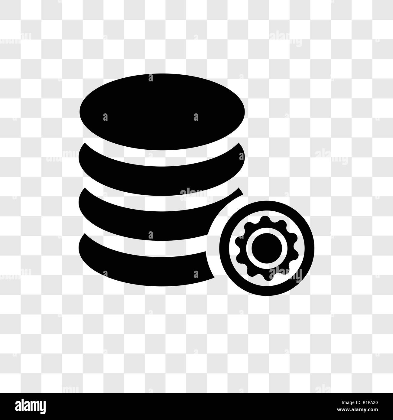 Data Vector Icon Isolated On Transparent Background Data Transparency Logo Concept Stock Vector Image Art Alamy