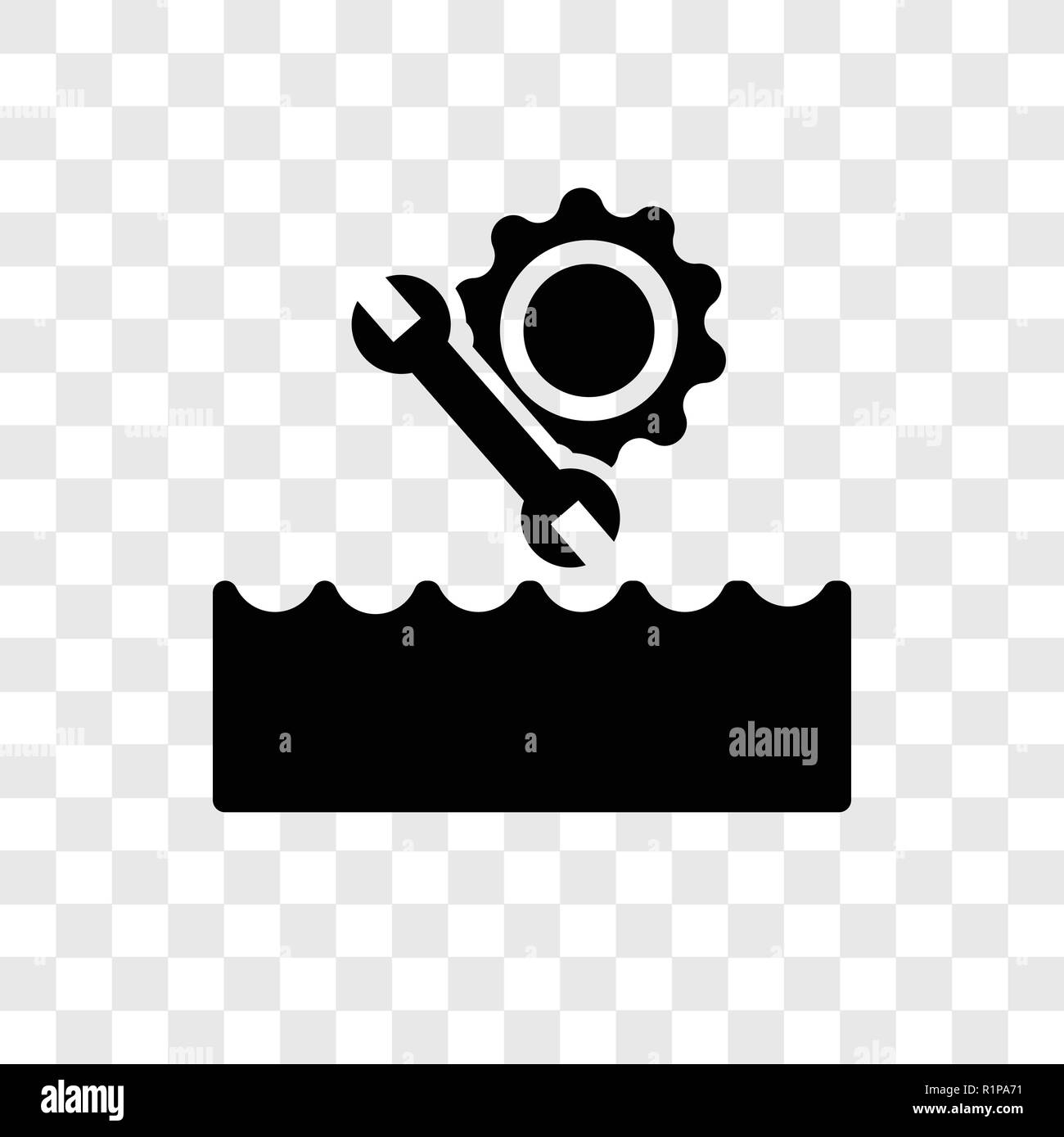 Streaming vector icon isolated on transparent background, Streaming ...