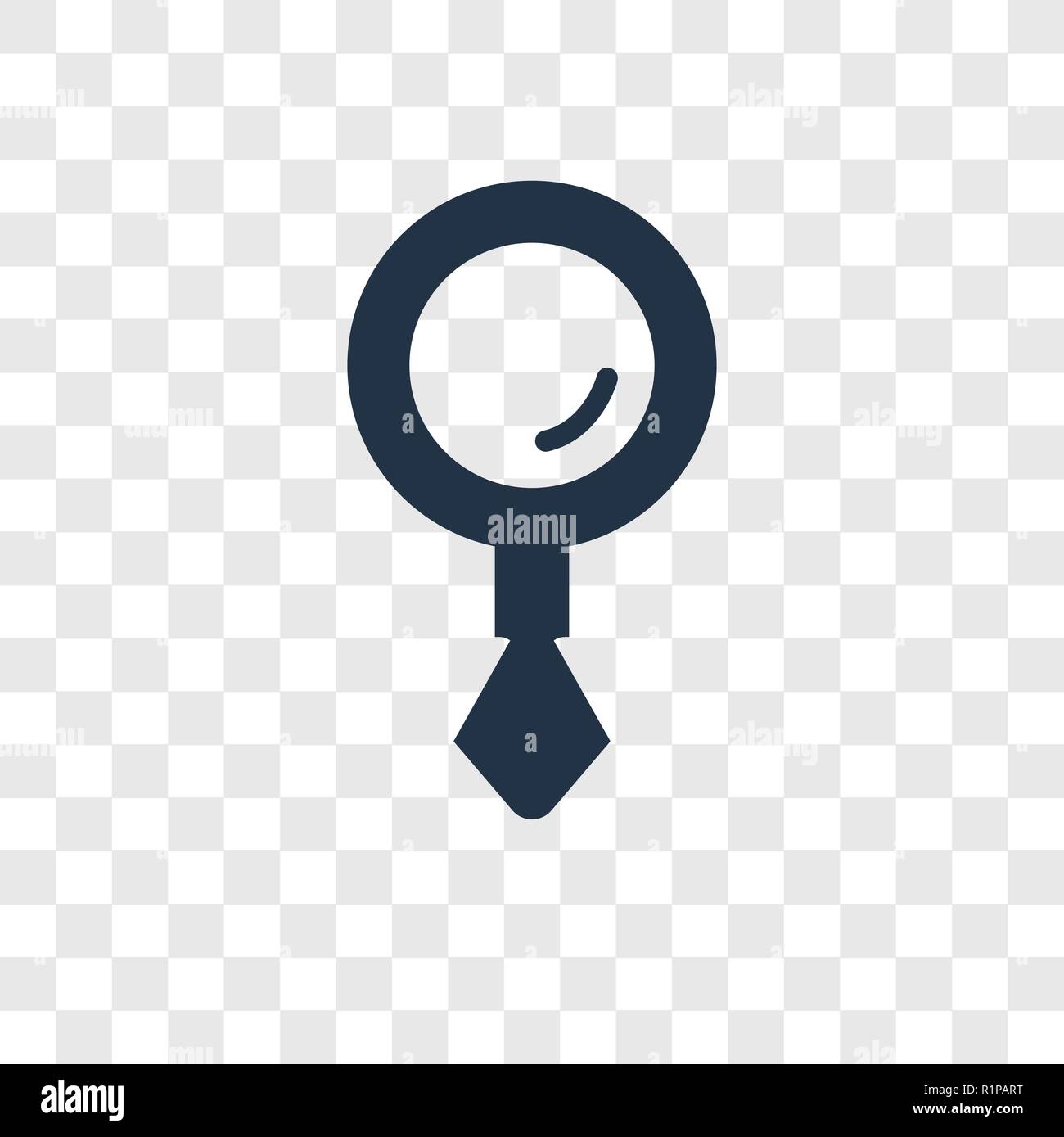 Magnifier glass icon isolated on white background Vector Image