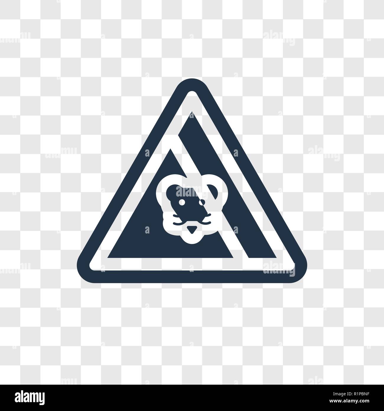 Rats vector icon isolated on transparent background, Rats transparency ...