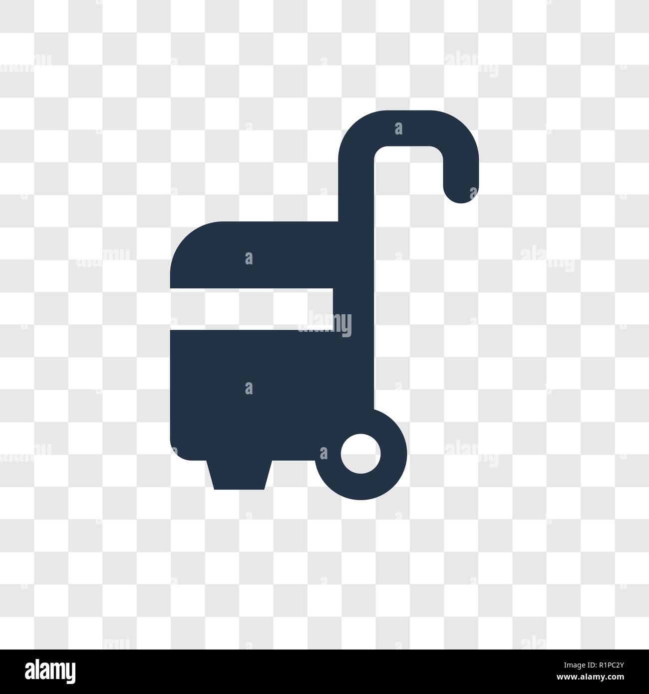 Suitcase vector icon isolated on transparent background, Suitcase ...