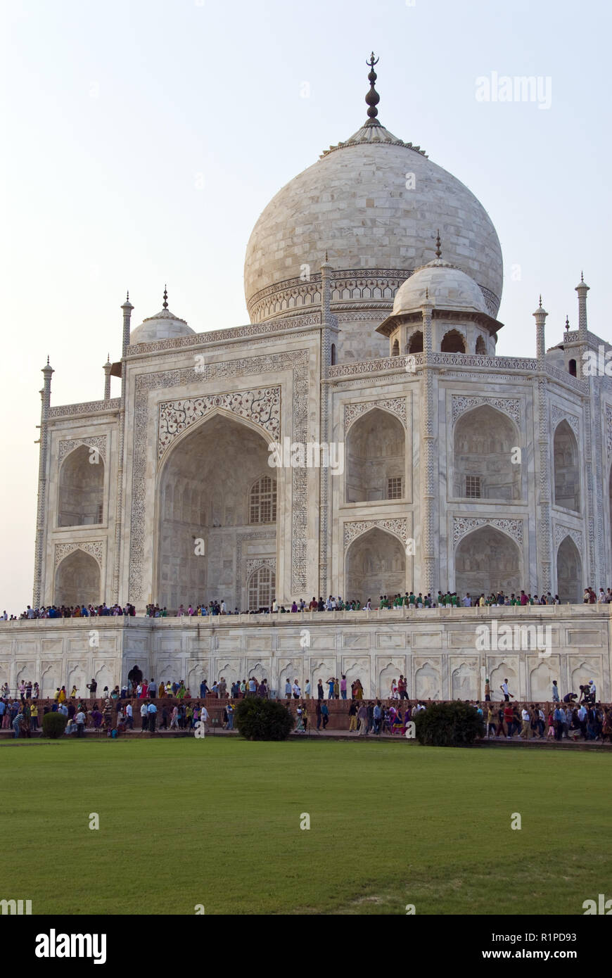 The Taj Mahal Is A White Marble Mausoleum In Agra India Built By 