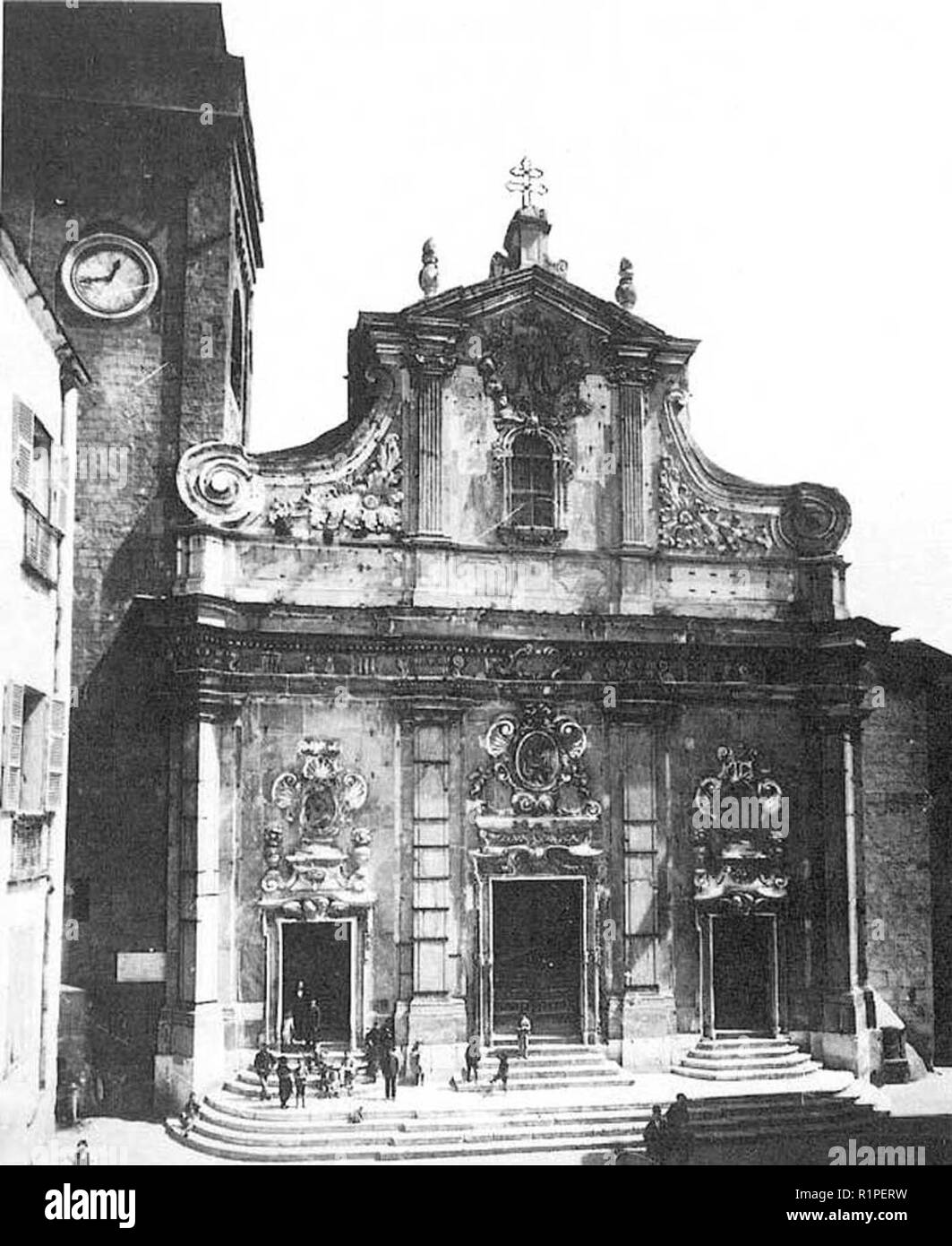 Cagliari Cathedral Stock Photo