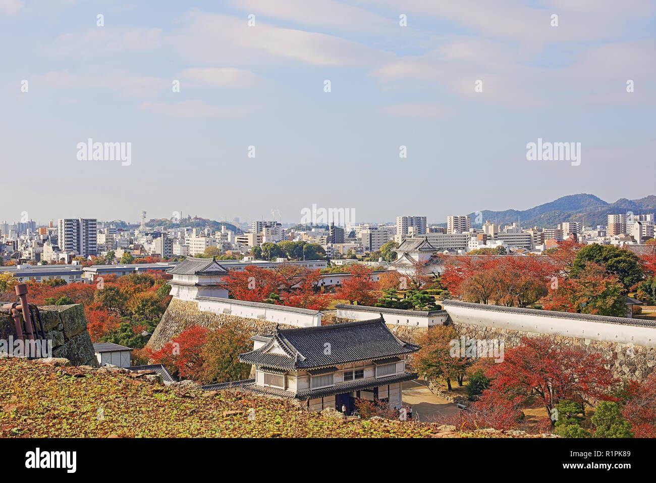 Himeji Castle Inspiration For Ninja Films Location Of James Bond You Only Live Twice In Himeji Japan Stock Photo Alamy