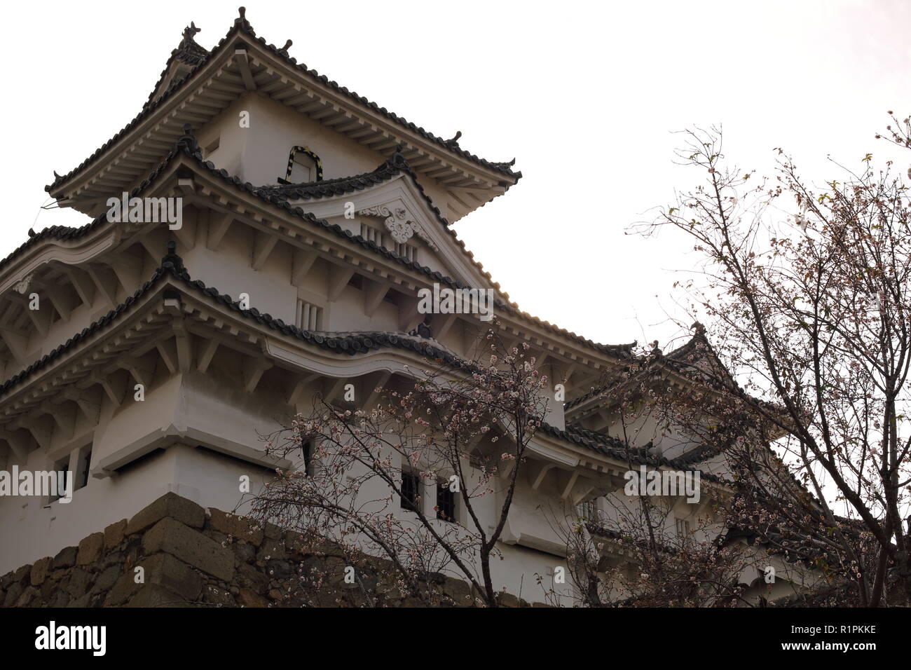 Himeji Castle, inspiration for Ninja films, location of James Bond You
