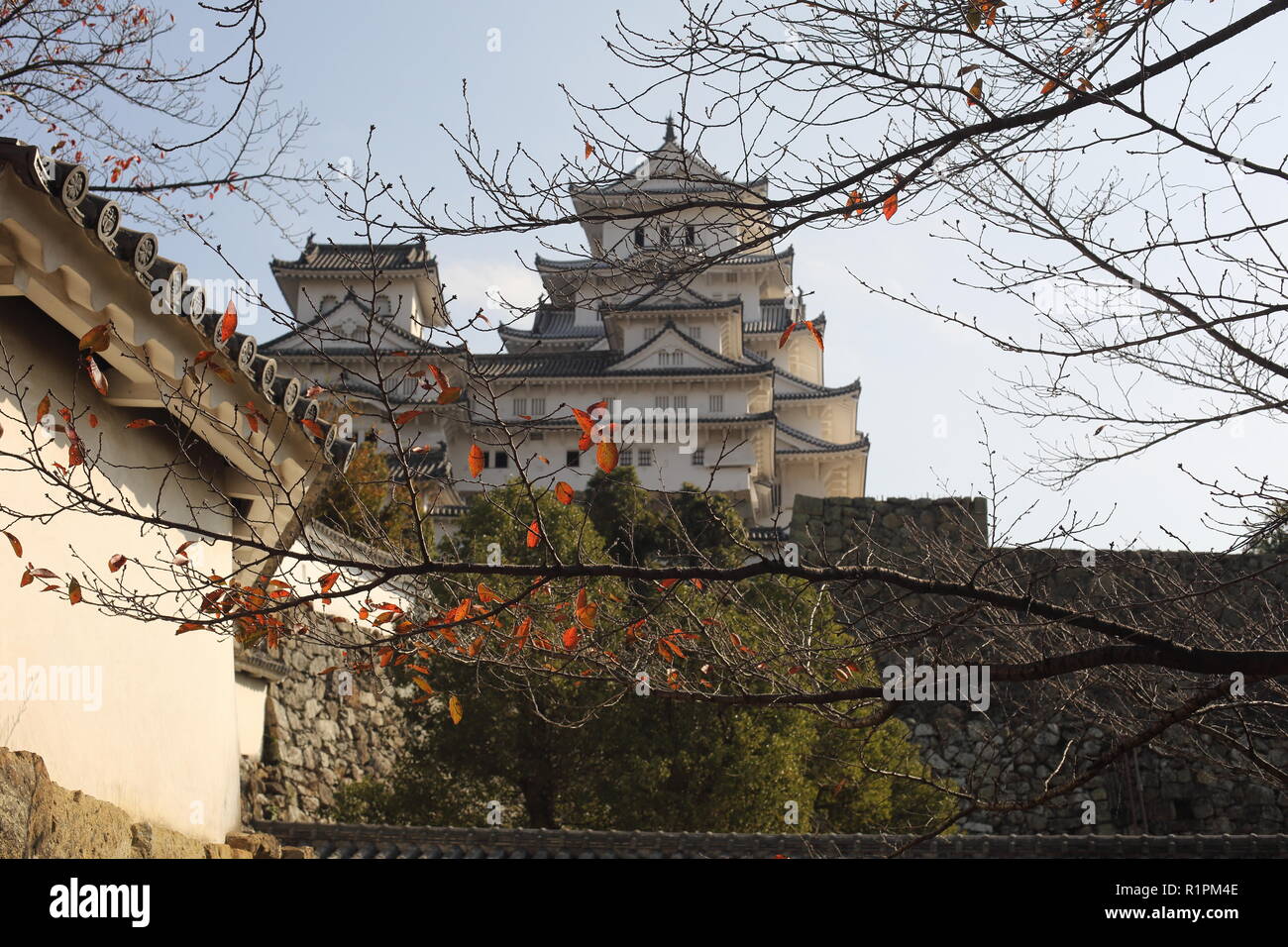 Himeji Castle, inspiration for Ninja films, location of James Bond You