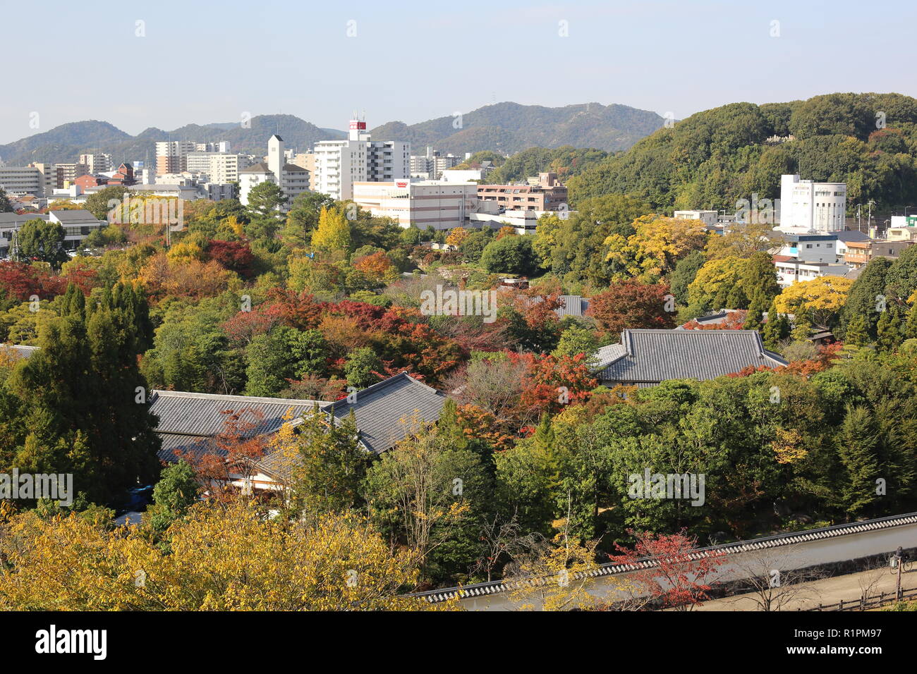 Himeji Castle, inspiration for Ninja films, location of James Bond You