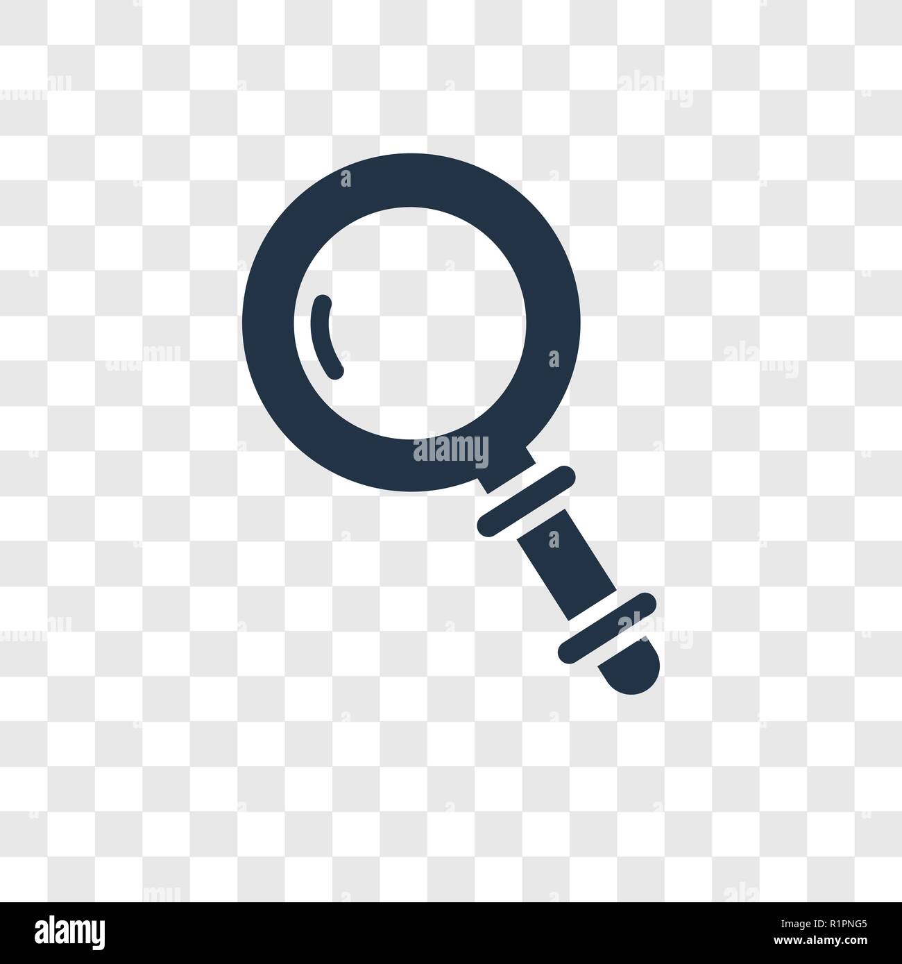 Magnifying glass icon. Magnifier symbol concept search for people to work.  Stock Vector
