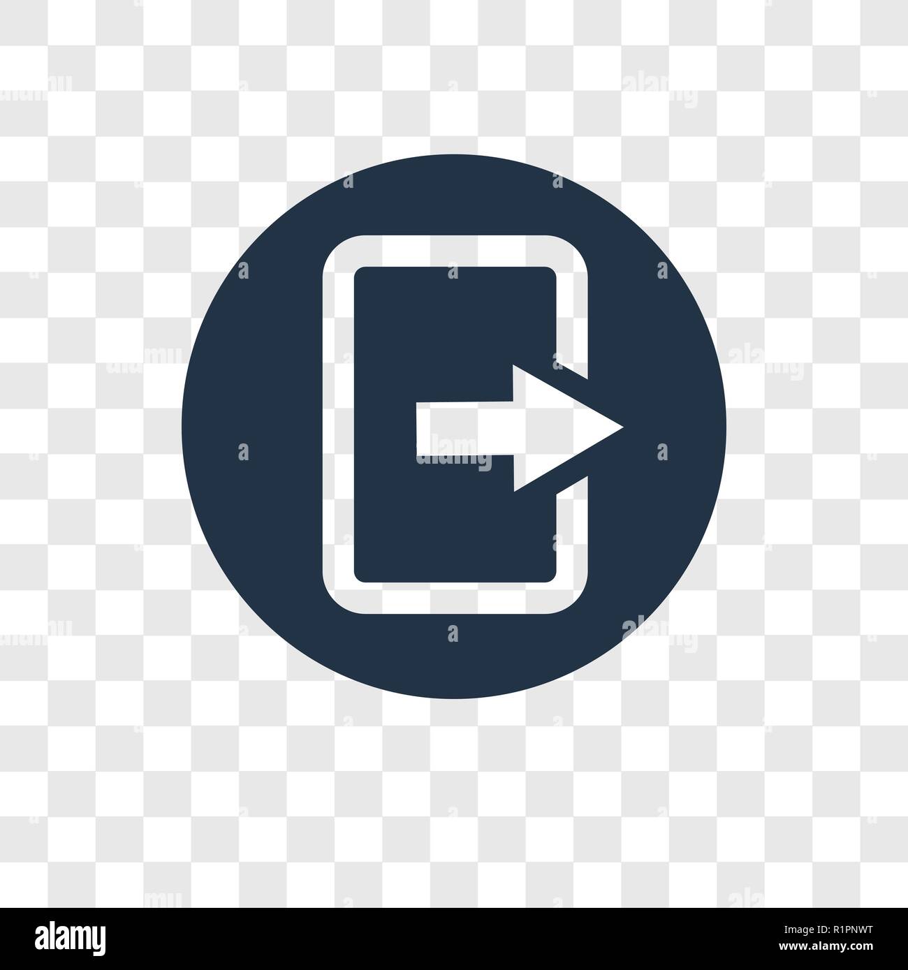 vector icon isolated on transparent background, transparency logo ...