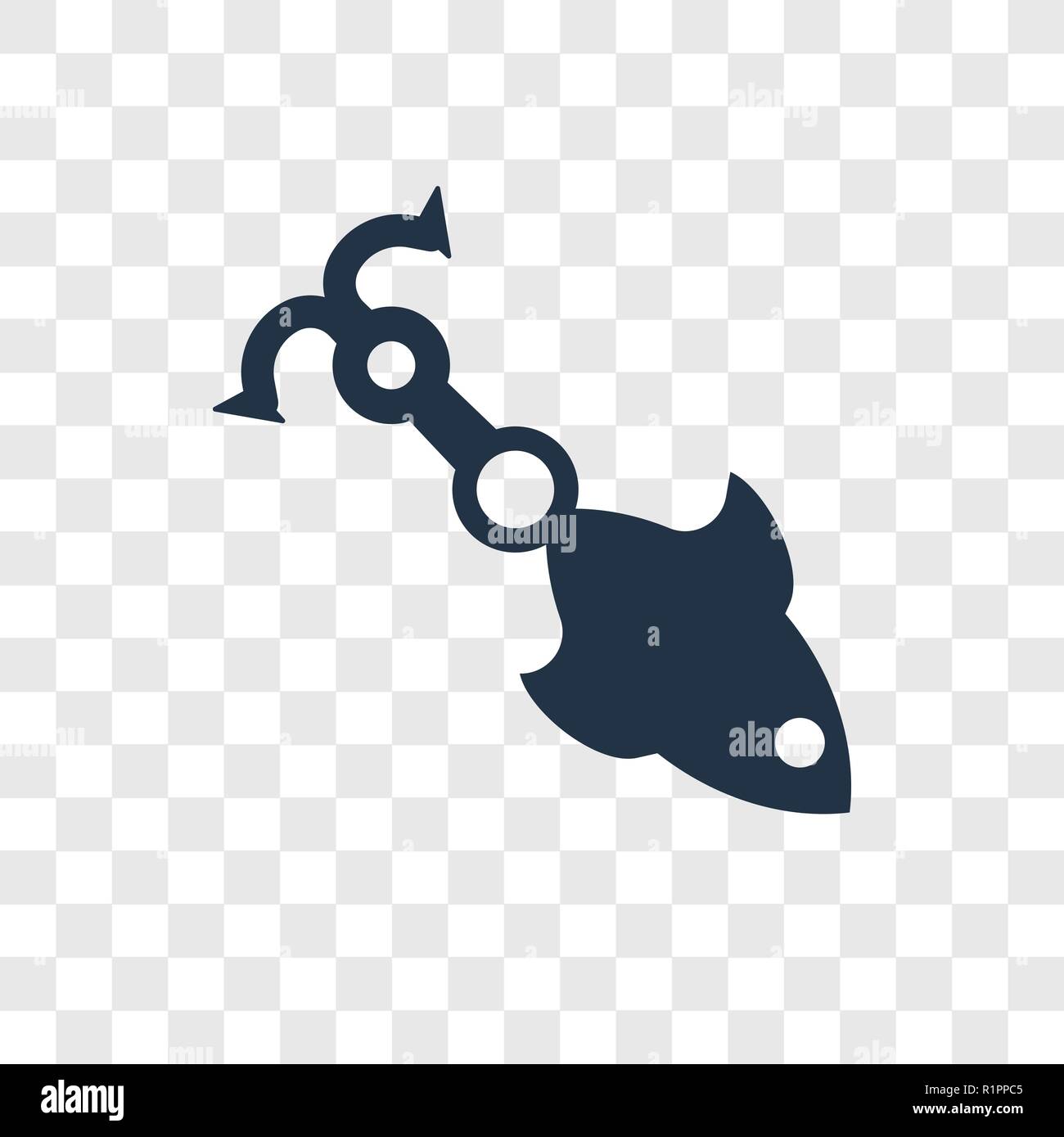 Fish Shaped Bait vector icon isolated on transparent background ...