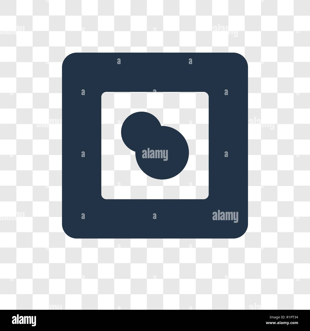 Picture vector icon isolated on transparent background, Picture ...