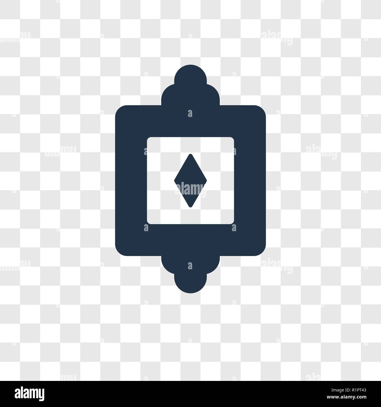 Compass vector icon isolated on transparent background, Compass transparency logo concept Stock Vector