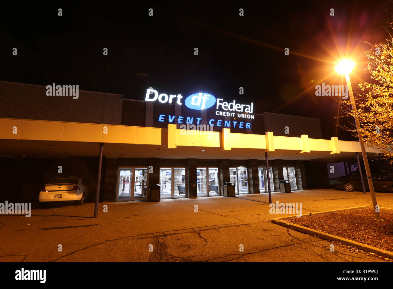 Dort Federal Credit Union Event Center - Flint Firebirds Arena Stock Photo