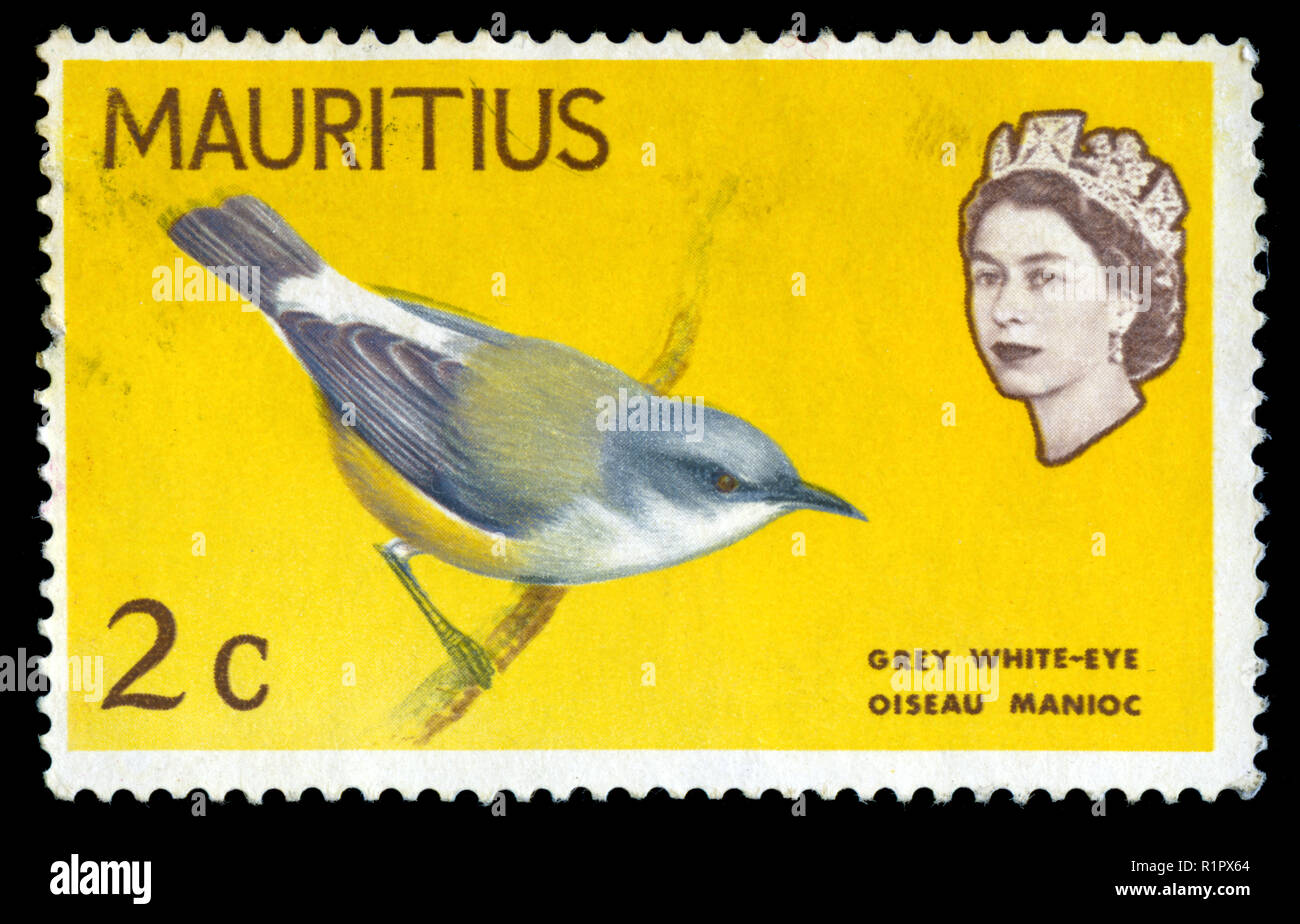 Postage stamp from Mauritius in the Bird Definitives series issued in