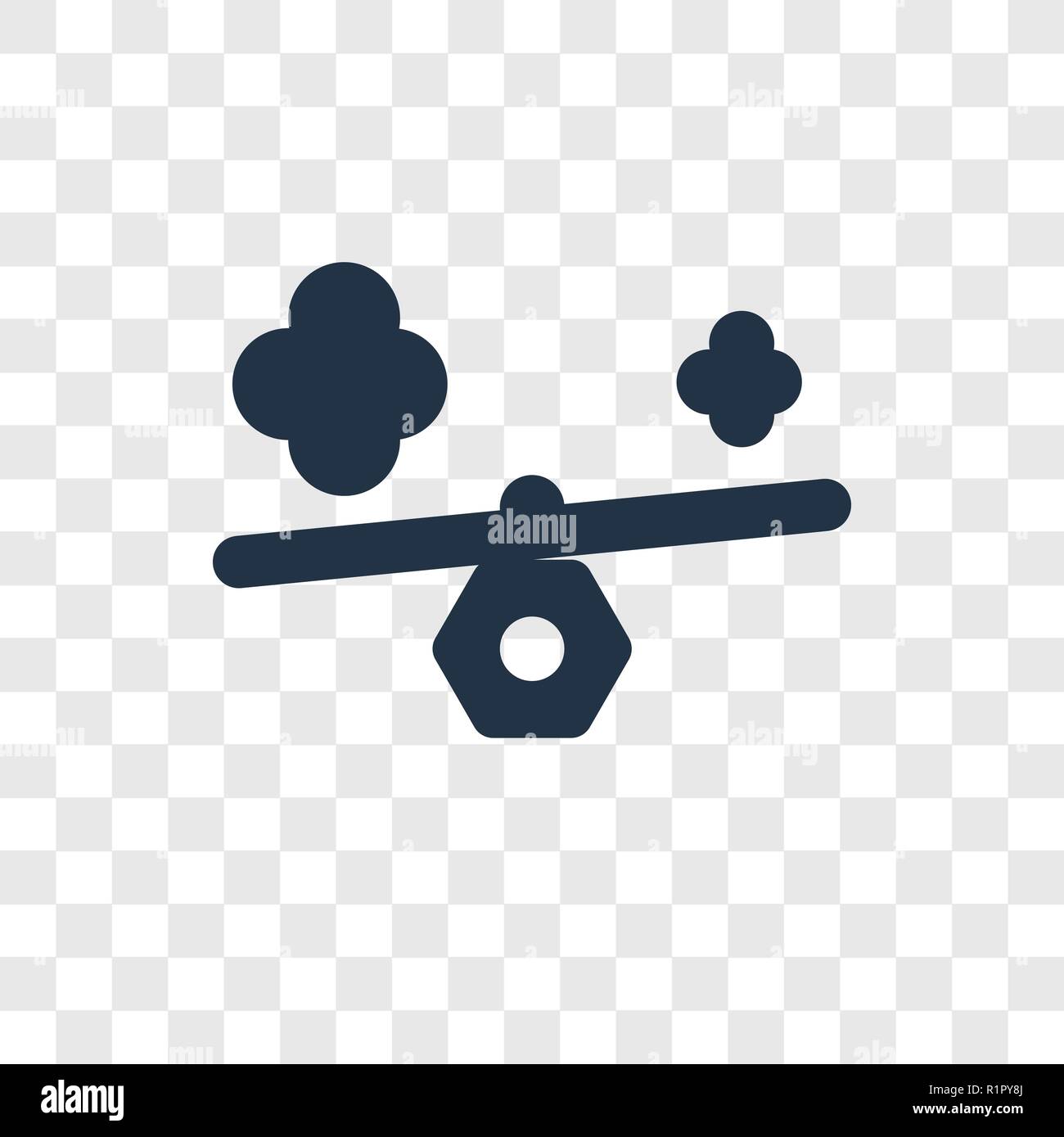 Weight vector icon isolated on transparent background, Weight ...