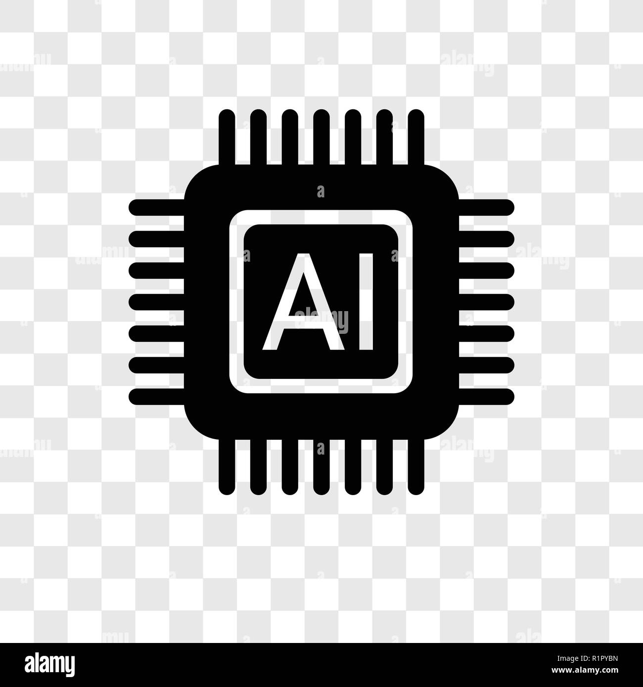 Artificial Intelligence Digital Human Icon Logo Design Element Stock Vector  | Adobe Stock