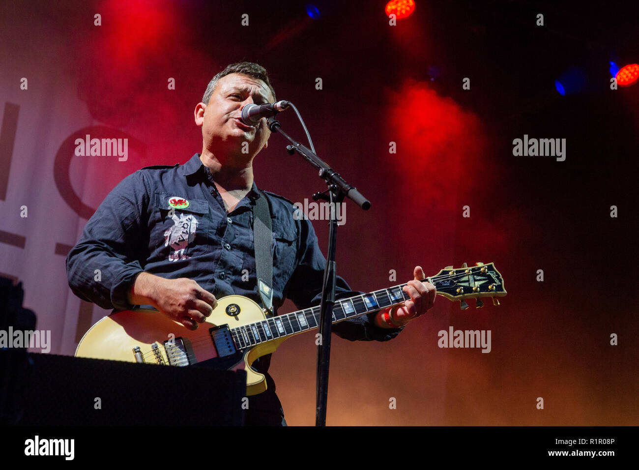 Manic Street Preachers - (James Dean Bradfield) Live From Times Square Newcastle upon Tyne - August 2017 Stock Photo