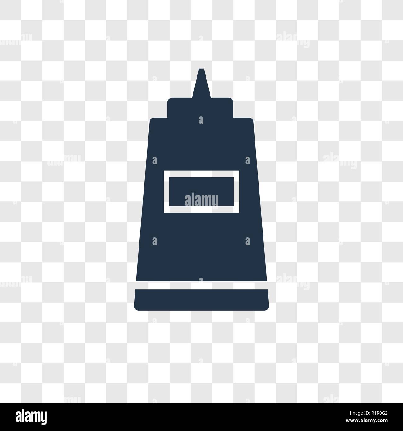 Glue vector icon isolated on transparent background, Glue transparency logo concept Stock Vector