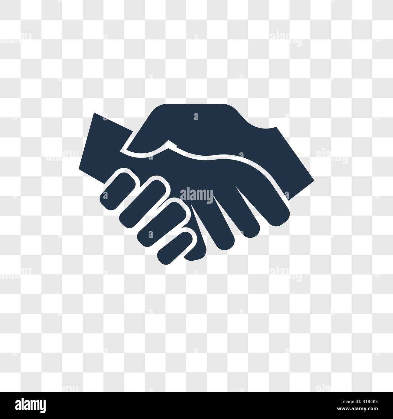 Hand Shake White Png, Transparent Png , Transparent Png Image