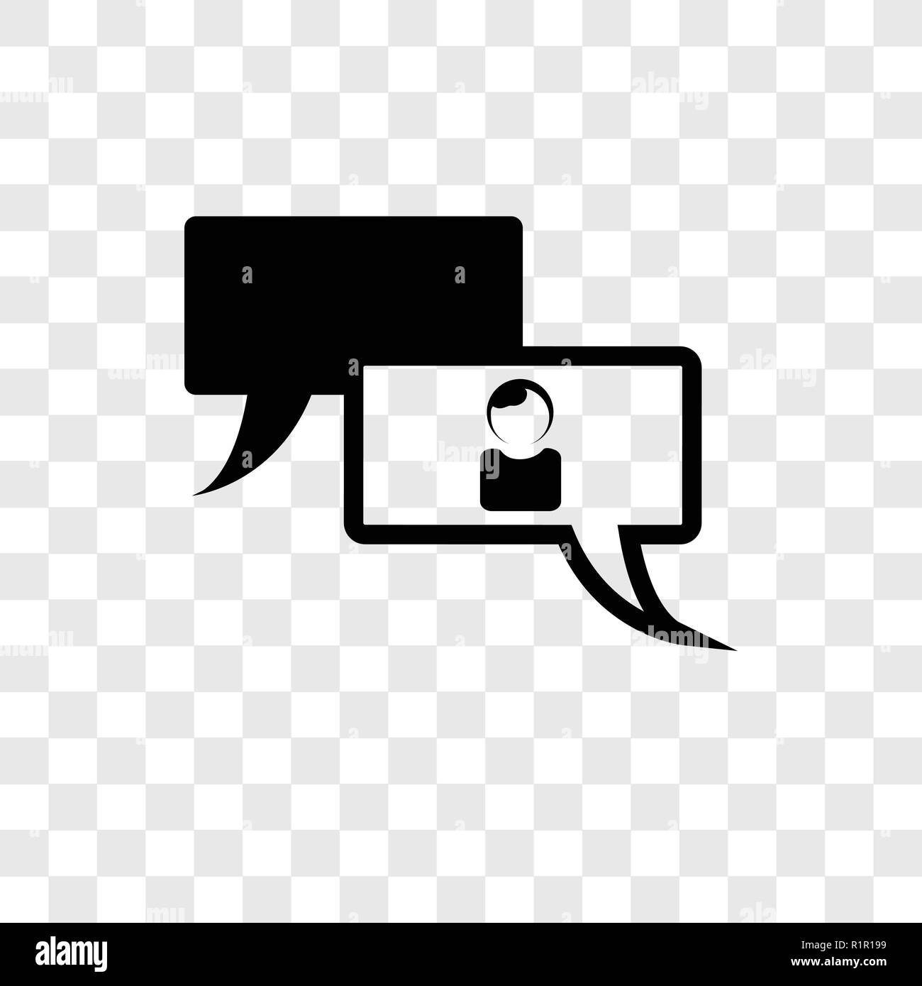 Support vector icon isolated on transparent background support 