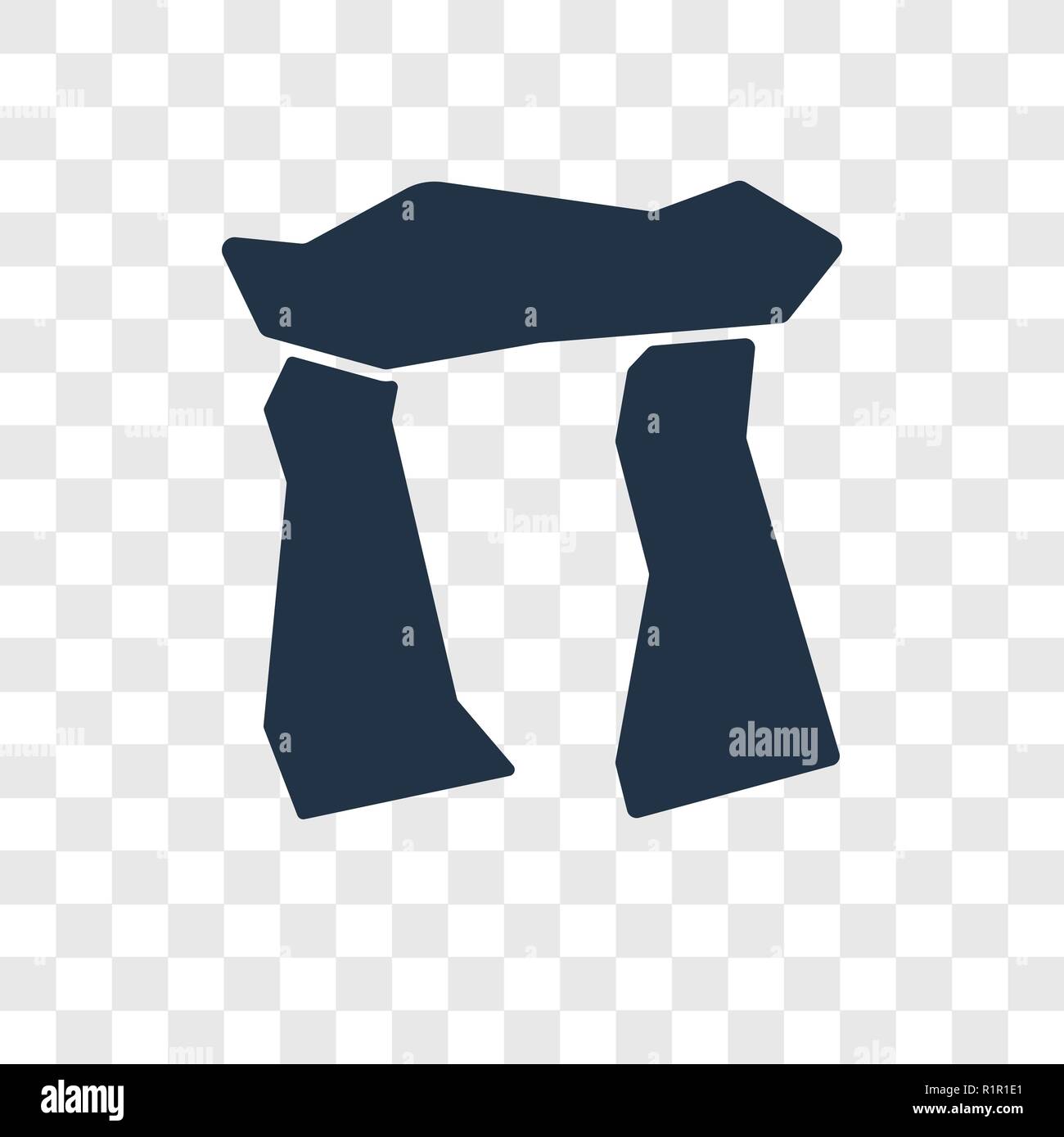 Stonehenge vector icon isolated on transparent background, Stonehenge ...