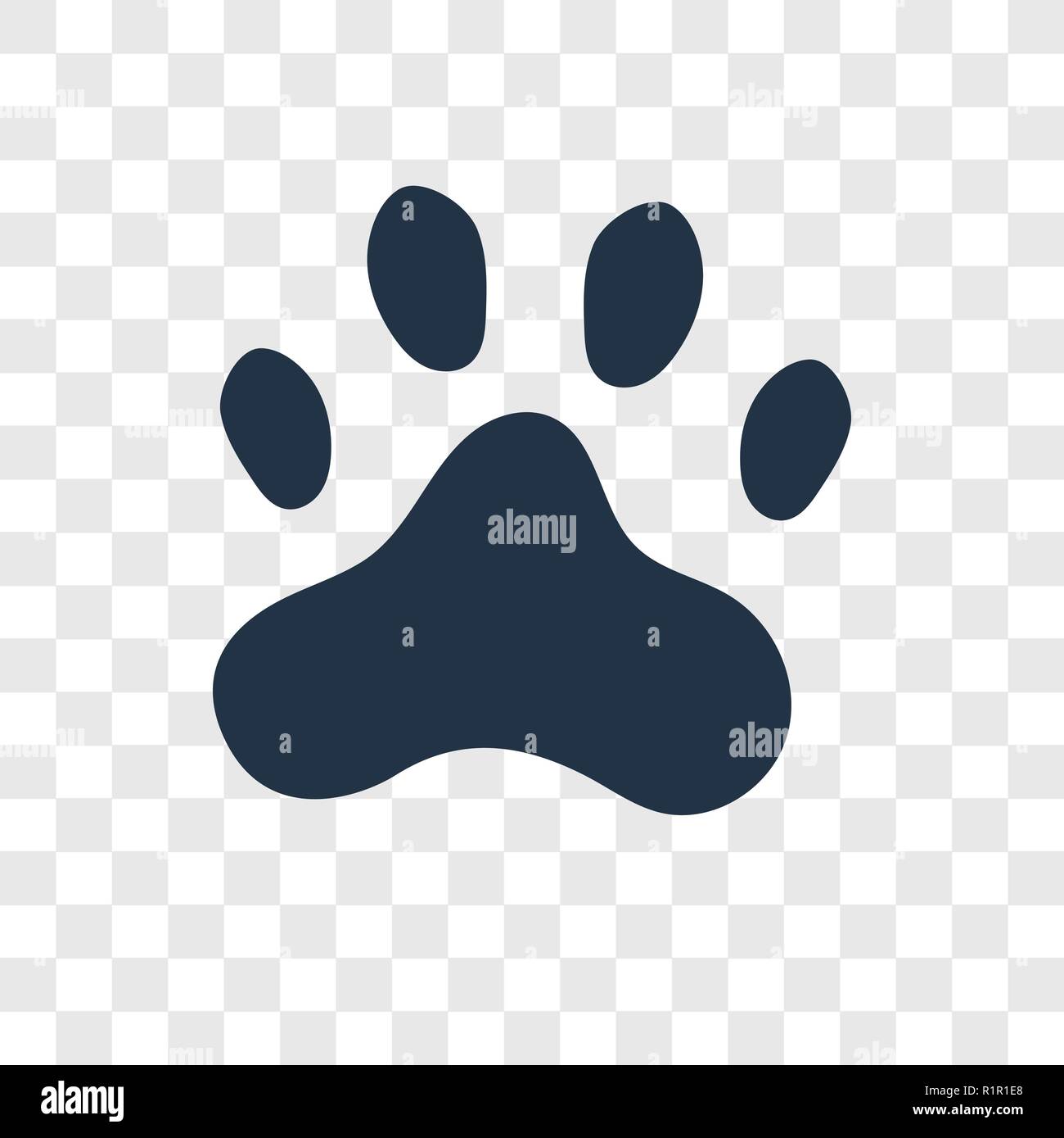 Cat paw prints vector hi-res stock photography and images - Page 8 - Alamy