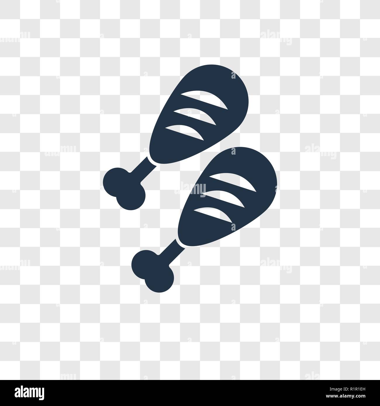 Drumstick meat vector sketch hi-res stock photography and images - Alamy