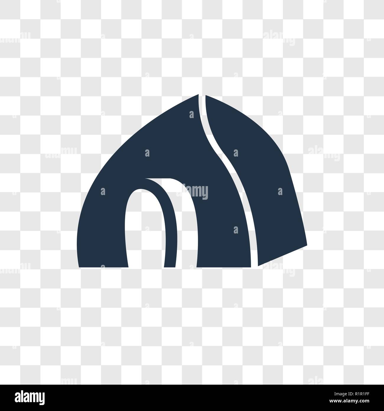 House vector icon isolated on transparent background, House ...