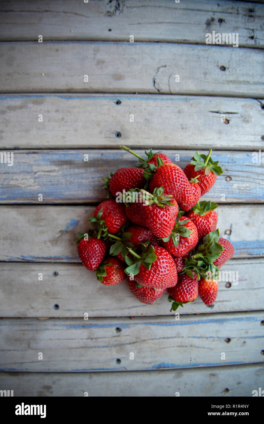 Fresh South African strawberries Stock Photo Alamy