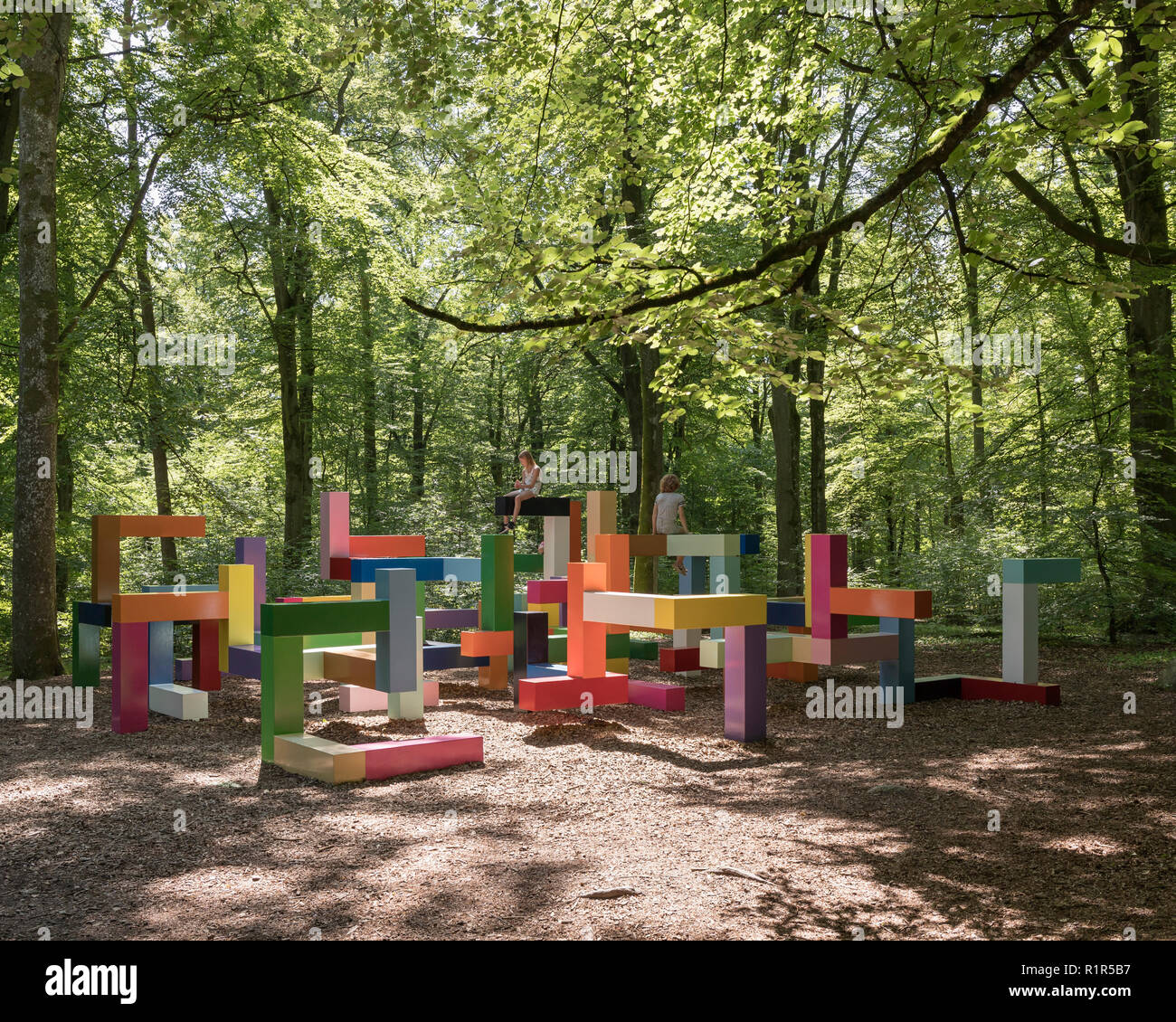 Jacob Dahlgren, Primary Structure, 2011 at The Wanås Foundation. FOR EDITORIAL USE ONLY. Stock Photo