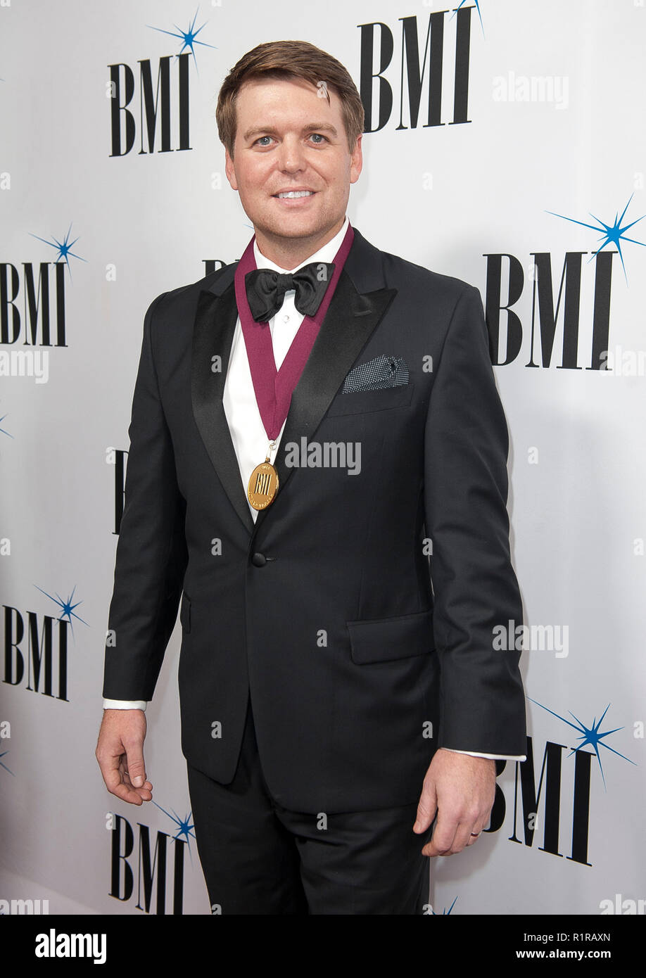 Nov. 13, 2018 - Nashville, Tennessee; USA - Songwriter THOMAS ARCHER  attends the 66th Annual BMI Country Awards at BMI Building located in Nashville.   Copyright 2018 Jason Moore. (Credit Image: © Jason Moore/ZUMA Wire) Stock Photo