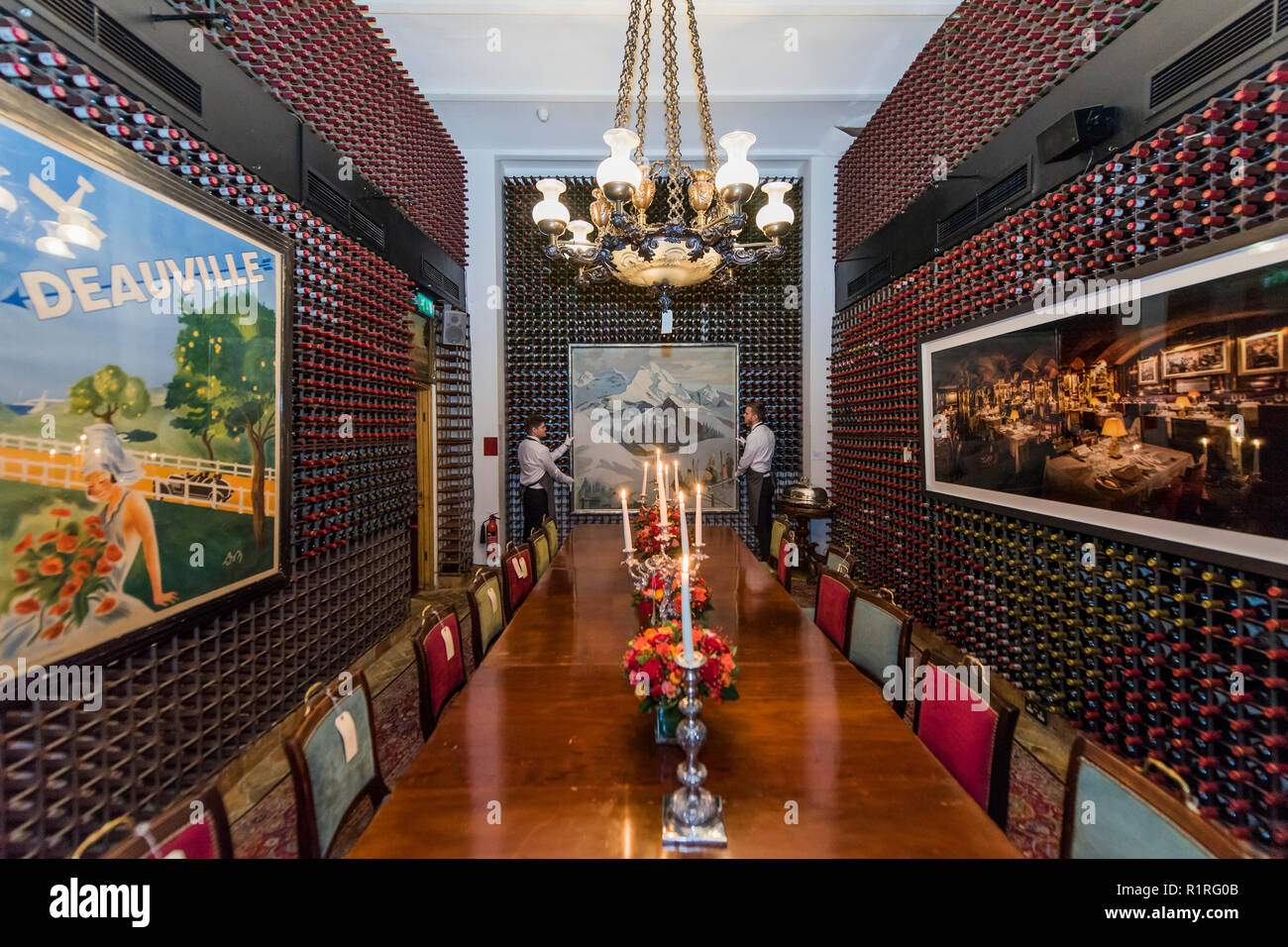 Christies London Uk 14 November 2018 The Private Dining