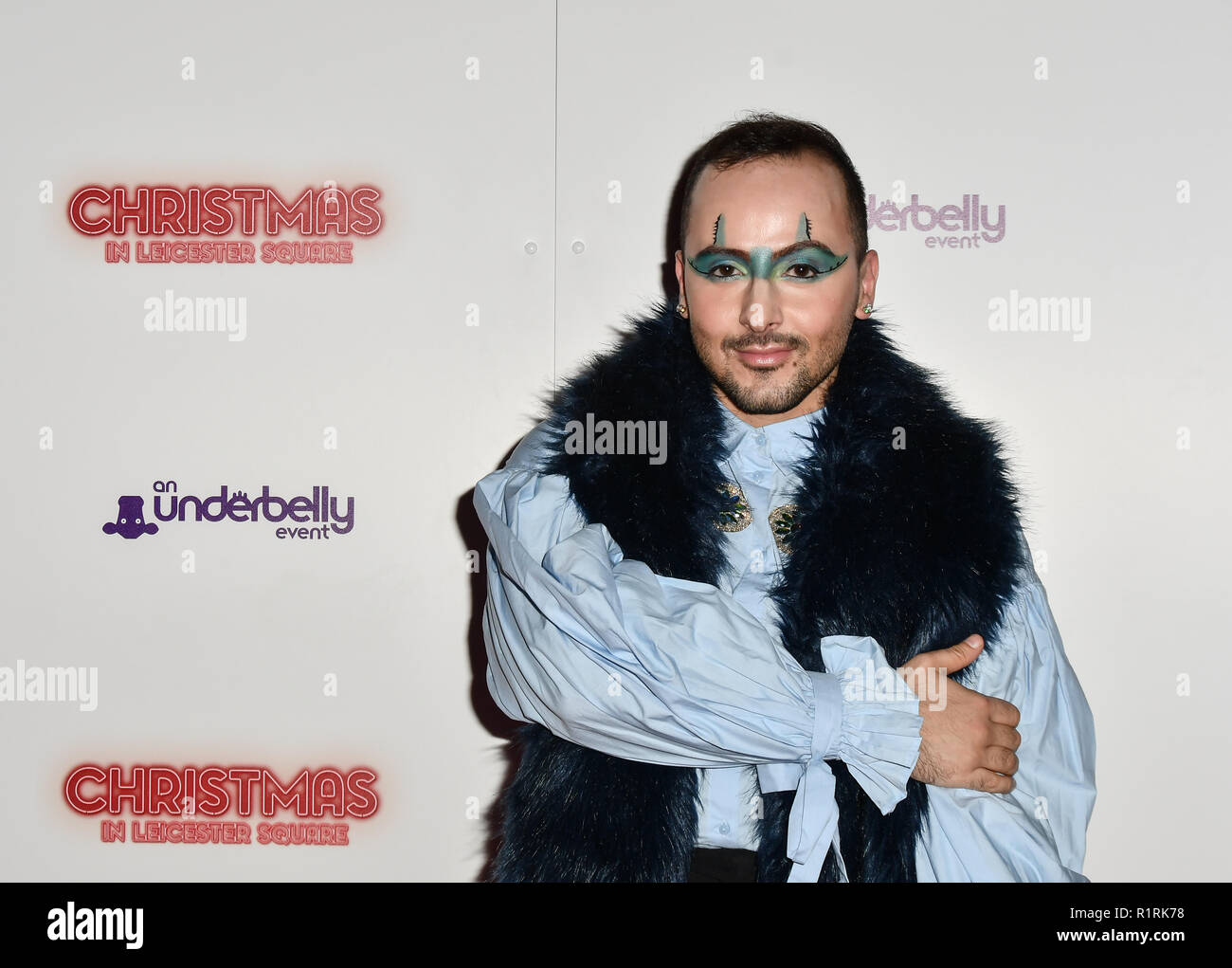 Koen Rae's London, UK. 14th Nov, 2018. Kalon Rae of The Voice 2018 attends Briefs ...
