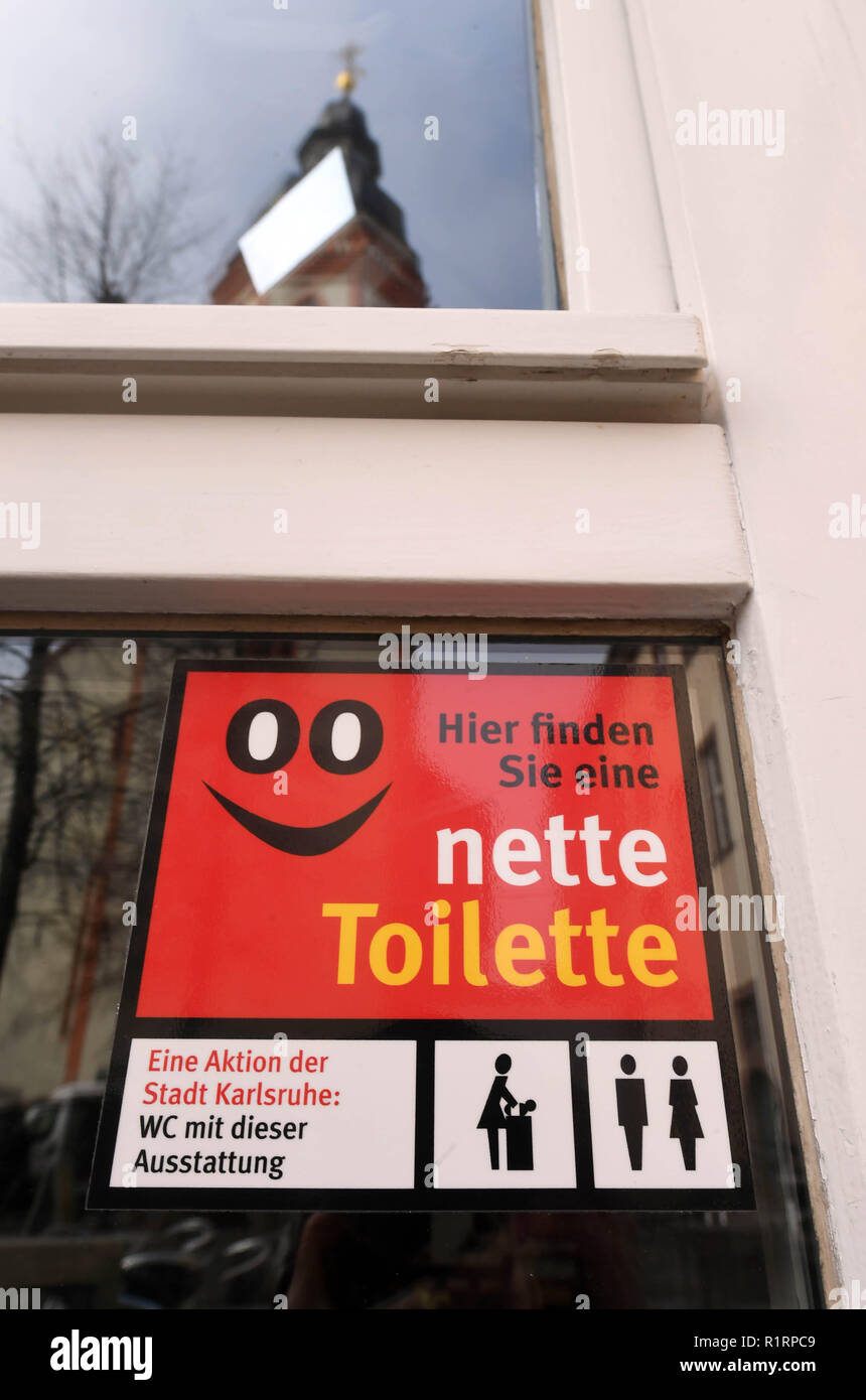 Karlsruhe Germany 14th Nov 2018 At The Entrance Door Of