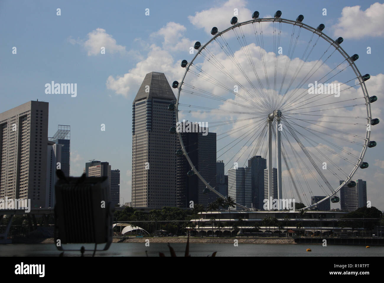 Singapore Skyline Stock Photo