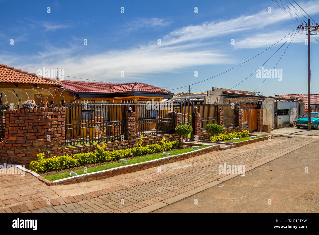 Mamelodi township close to Pretoria, South Africa Stock Photo Alamy
