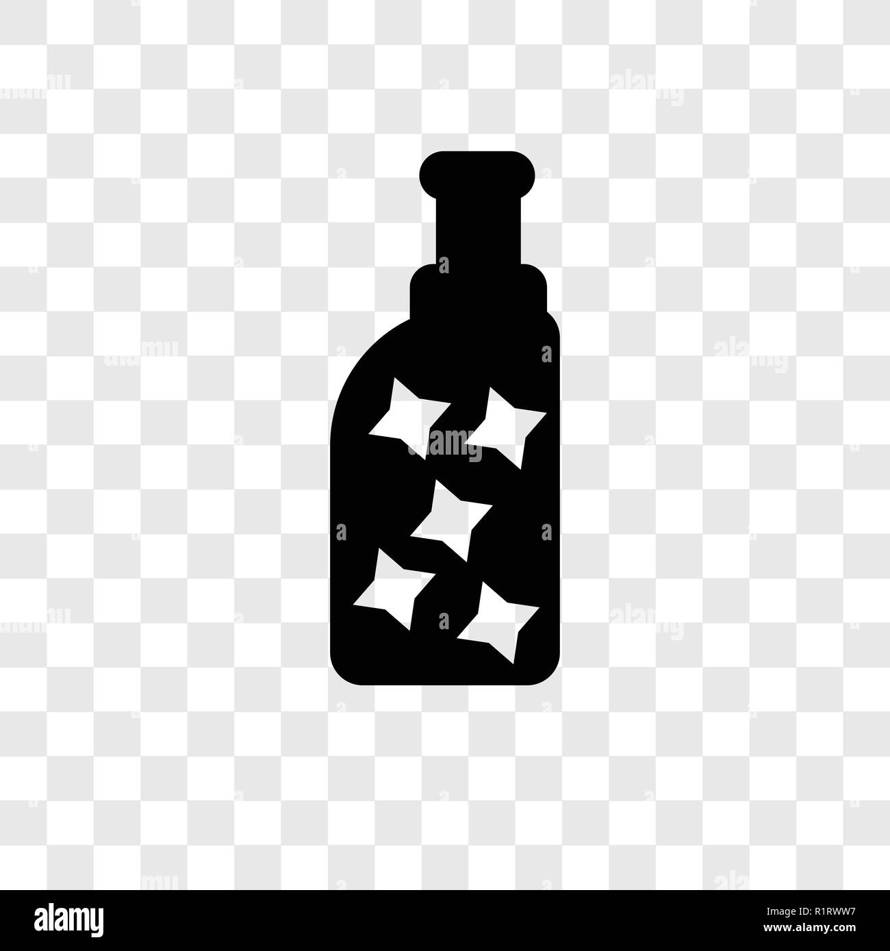 Softener vector icon isolated on transparent background, Softener transparency logo concept Stock Vector