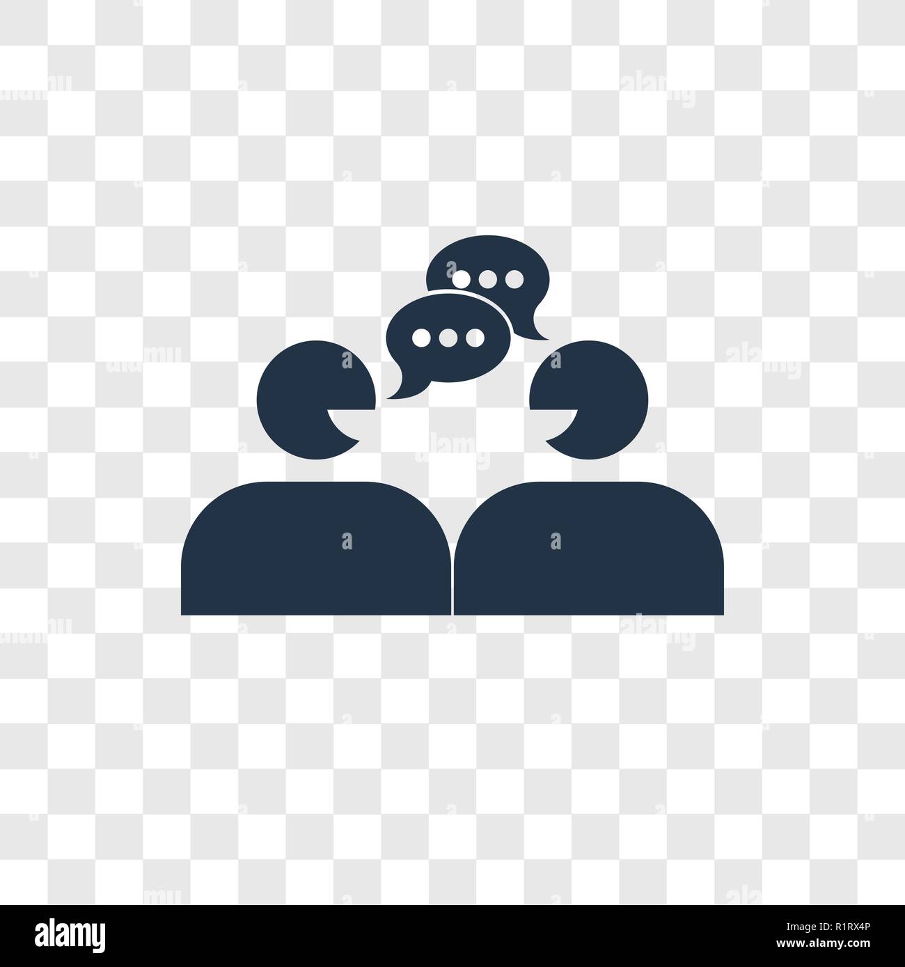 Partner vector icon isolated on transparent background, Partner ...