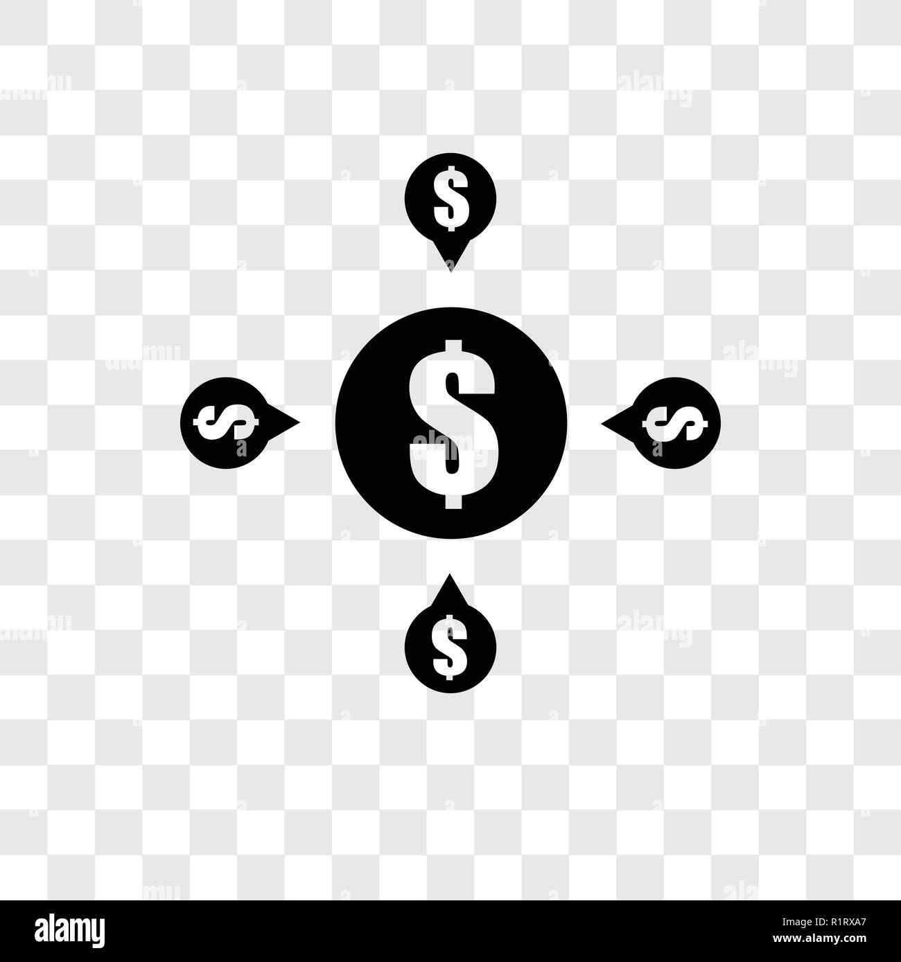 crowdfunding vector icon isolated