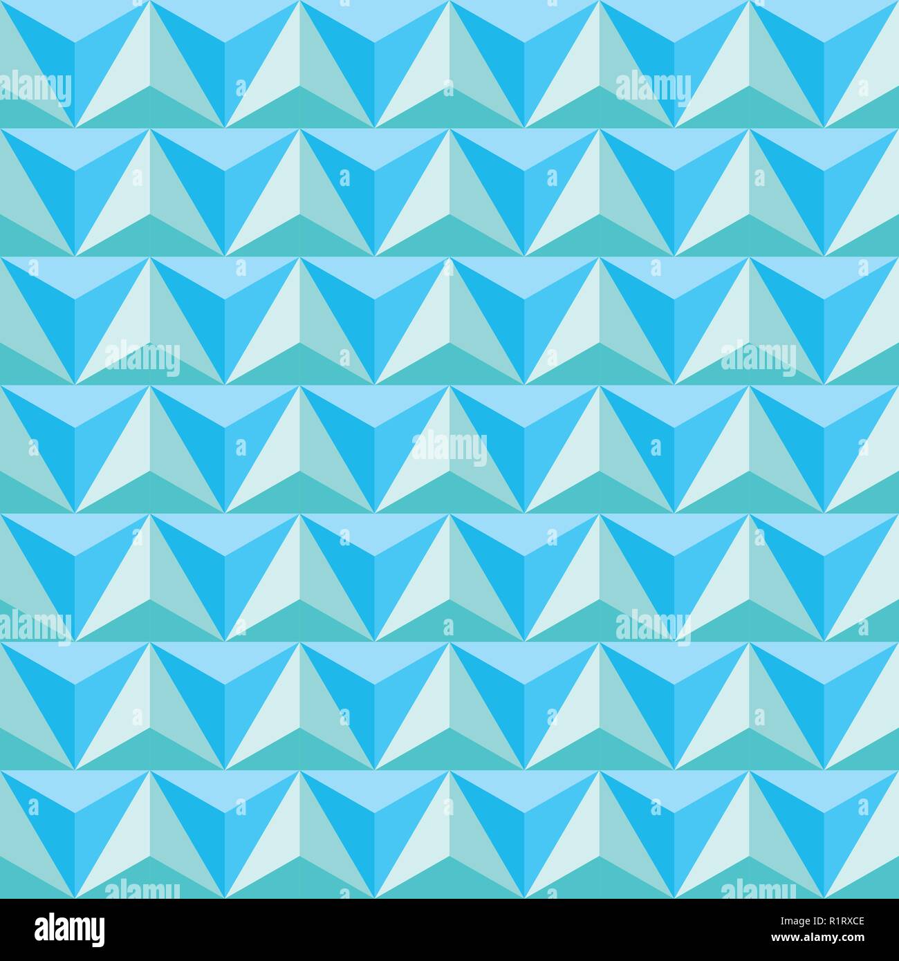 Triangle pattern. Seamless vector design Abstract Stock Vector