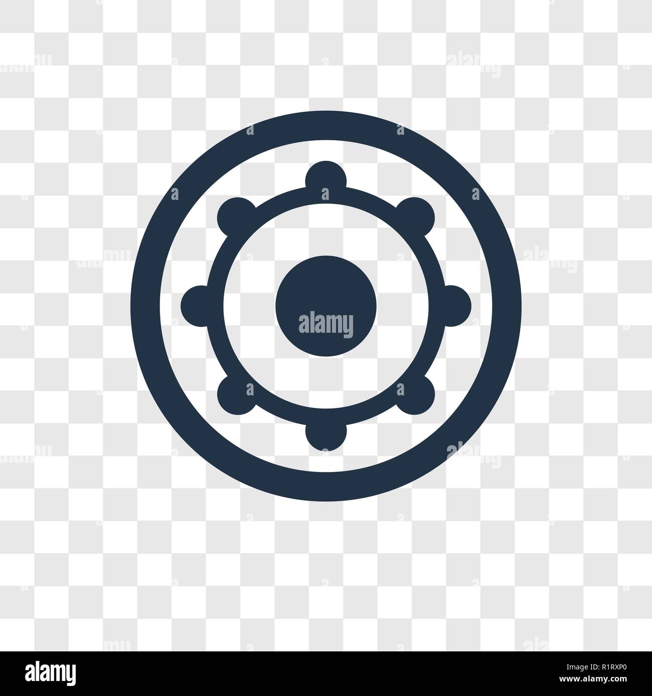 Sun vector icon isolated on transparent background, Sun transparency ...